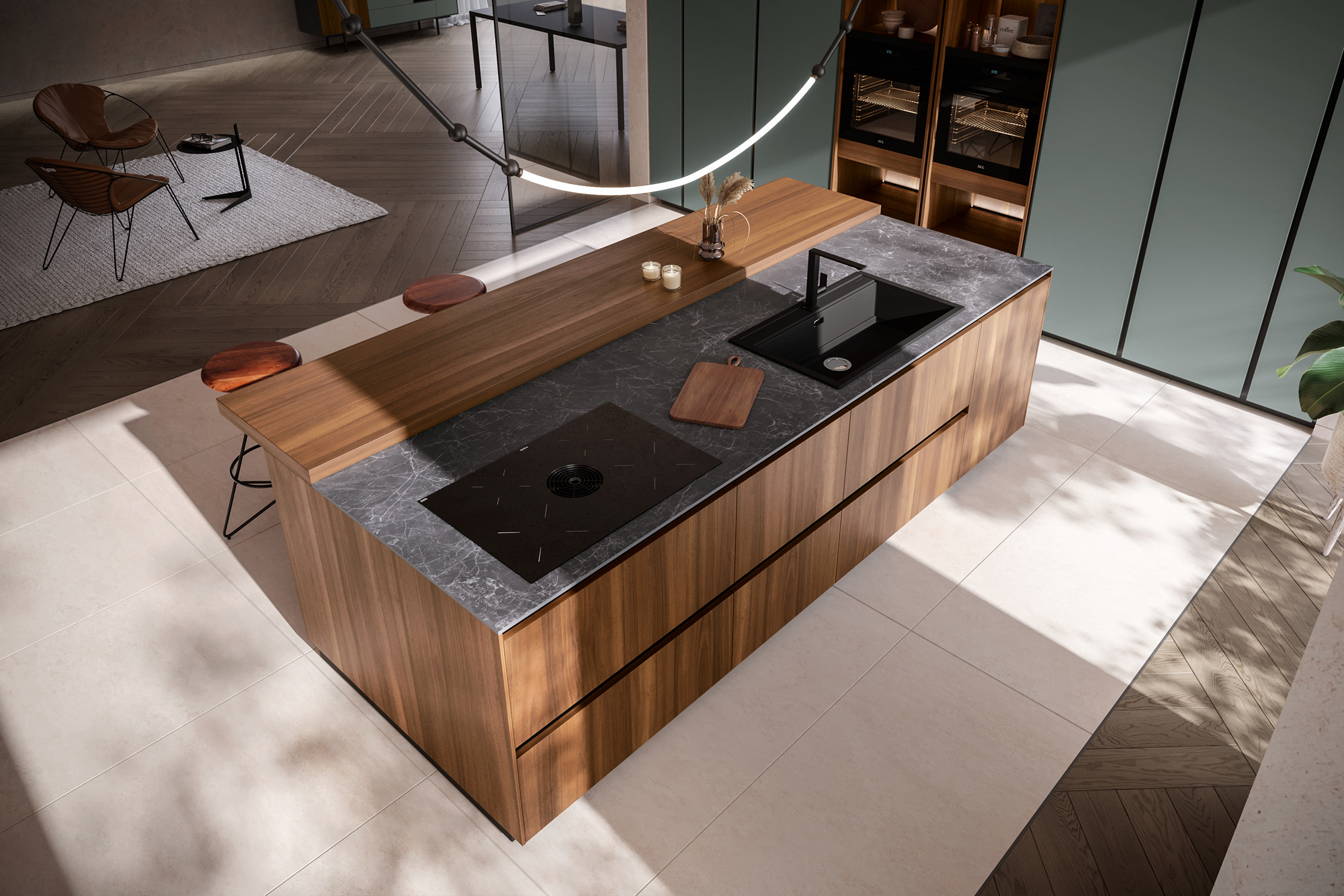 Modern Kitchen Cabinets: European Precision vs American Innovation, Compare Them We Must